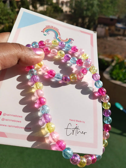 Rainbow Splash Kids Necklace