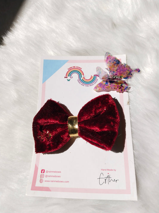 Royal Velvet Bow (Per Piece)