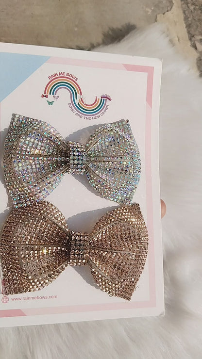 Rhinestone Radiance Hair Ties (Per piece)